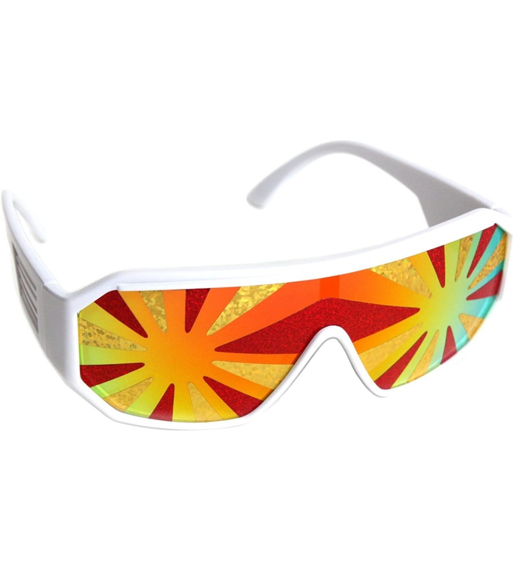 Shield Lava Shield 140mm Sunglasses - White - CA11V3TRA47 $38.51