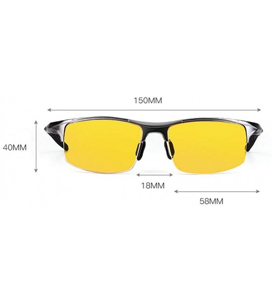 Goggle Aluminum Magnesium Polarized Sunglasses Nearsighted - C4193G53K0O $41.62