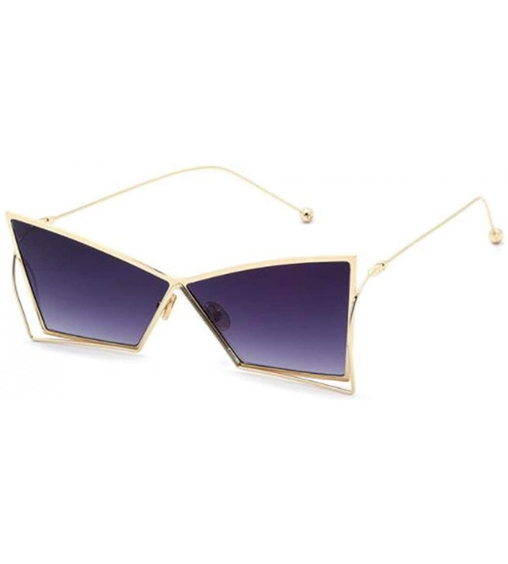 Aviator 2019 new fashion sunglasses - beveled cat eye sunglasses - marine sunglasses - C - C718S0WXKE4 $75.85