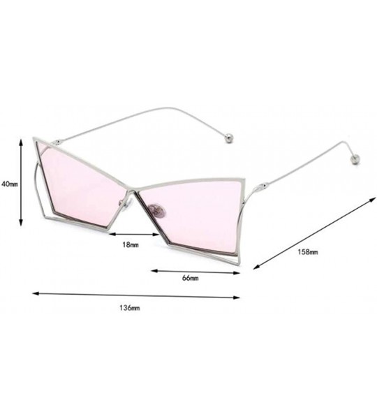 Aviator 2019 new fashion sunglasses - beveled cat eye sunglasses - marine sunglasses - C - C718S0WXKE4 $75.85