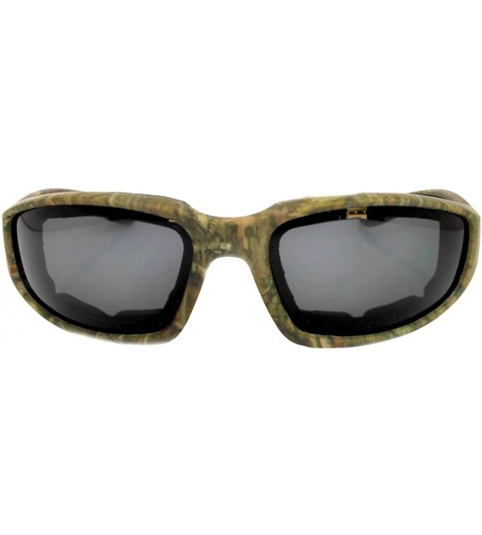 Sport 12 Motorcycle CAMO Padded Foam Sport Glasses Polarized Smoke Lens Sunglasses - 12-moto-polarized-camo1 - C818DRE0O4I $9...