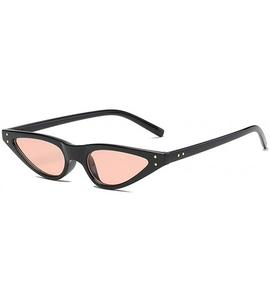 Goggle Unisex Fashion Eyewear Unique Sunglasses Vintage Glasses - Pink - C51970HI6OW $18.02