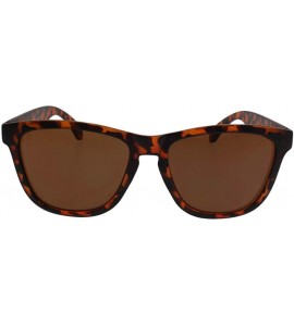 Square Fairfax - Classic Square Framed Athlesuire Sunglasses - Tortoise - C318RQXDH3H $23.94