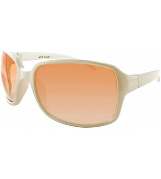 Oversized Gold Digger 166056 Designer Sunglasses - CL11SYAFZQD $25.10