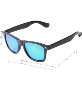 Wayfarer designer polarized classic women men sunglasses 2140 - Black Frame Green Lenses - CU11W0JD0TJ $41.08