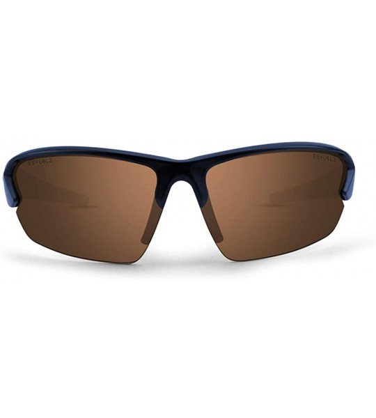 Sport 4 Sport Golf Navy Blue/White Frame Sunglasses - Navy/White - CO18HGTY547 $29.00