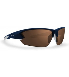 Sport 4 Sport Golf Navy Blue/White Frame Sunglasses - Navy/White - CO18HGTY547 $29.00