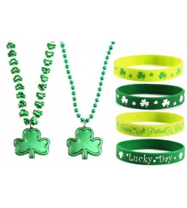 Square Green St. Patrick's Day Accessories Shamrock Irish Sunglasses Green Clover Party Favors Pack B2552 - Green 1 - CI194C8...