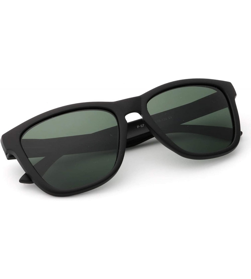 Rectangular Unisex Polarized Retro Classic Trendy Stylish Sunglasses for Men Women Driving Sun glasses 100% UV Blocking - G15...