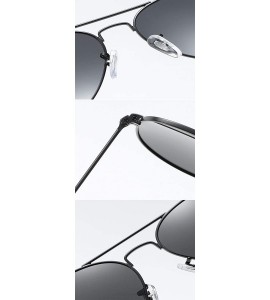 Aviator Fashion Polarized Sun- UV Protective Aviator - C1 - CP19705AWGD $61.29