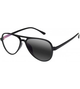 Oval Double Beam Sport Light Transition Photochromic Reading Glass +1.0 ~+4.0 - Black - CR1924S4S2U $34.97