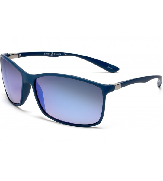 Rectangular Classic Sport For Biking - Driving - Golf Bolle Sunglasses - Blue - CQ12E0DYJQP $44.00