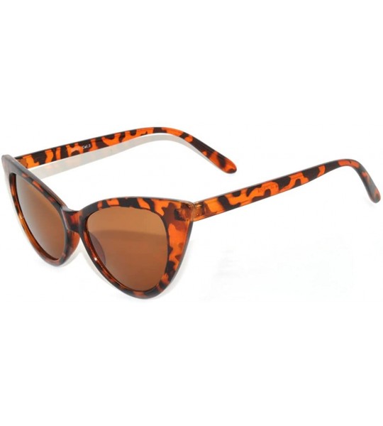 Cat Eye Stylish Fashion Vintage Cat Eye Sunglasses UV Protection 3 Pairs - C612NB246FN $29.68