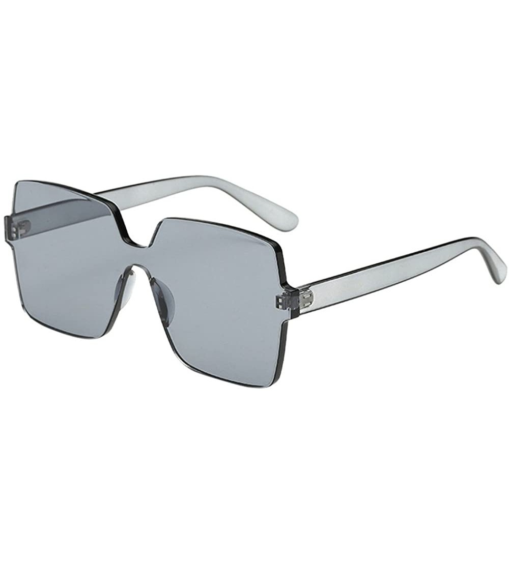 Square Eyewear Vintage Retro Classic Horn Rimmed Polarized Unisex Sunglasses - C - CK18OAKS56T $18.53