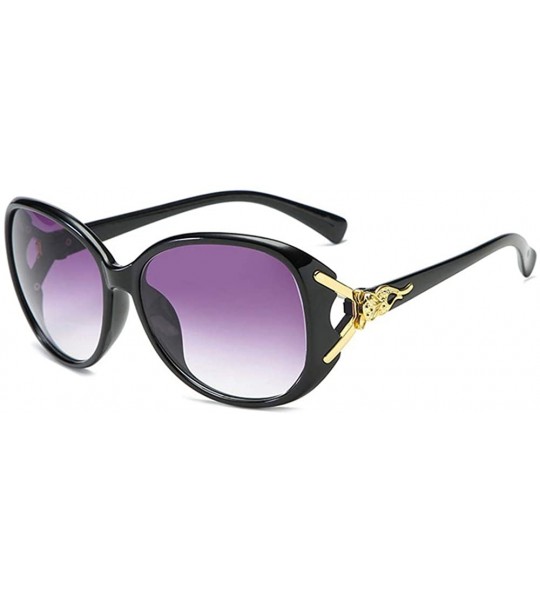 Rimless Women Oversized Sunglasses Retro Summer Sun Shades UV400 Protection Eyewear - Black - C11999CRCEA $19.65