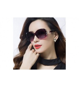 Rimless Women Oversized Sunglasses Retro Summer Sun Shades UV400 Protection Eyewear - Black - C11999CRCEA $19.65