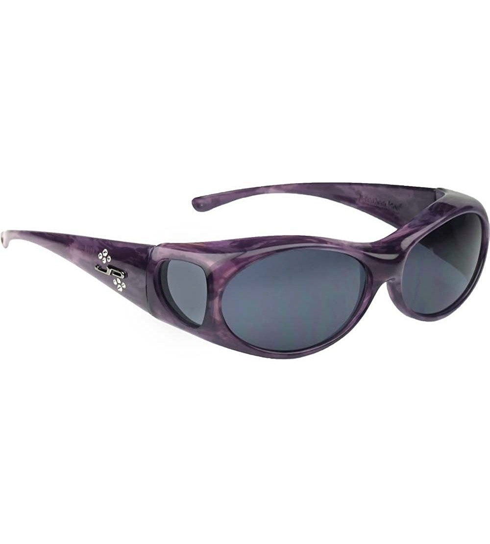 Oval Eyewear Aurora Sunglasses - Purple Haze - CP114B9DHZ3 $94.97