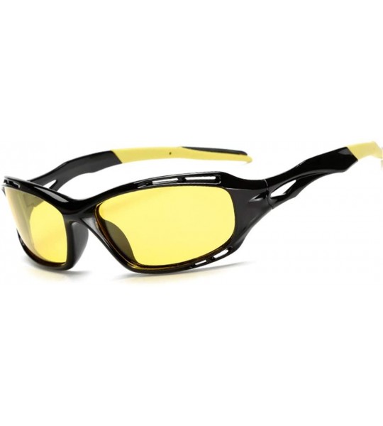 Goggle Yellow Lense Night Vision Driving Glasses Men Polarized Driving Sunglasses Goggles Reduce Glare - 1003 - C918Y26T6AN $...