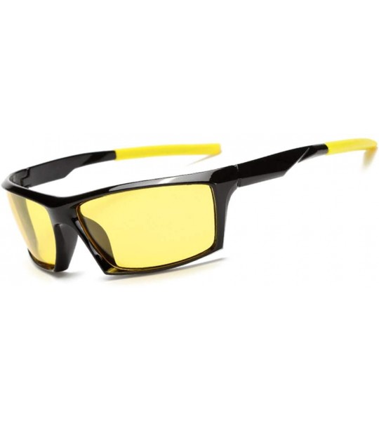 Goggle Yellow Lense Night Vision Driving Glasses Men Polarized Driving Sunglasses Goggles Reduce Glare - 1003 - C918Y26T6AN $...