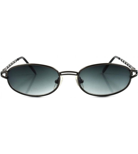 Rectangular Vintage 90s Unique Design Urban Fashion Mens Womens Rectangle Sunglasses - CE18023THX3 $22.52