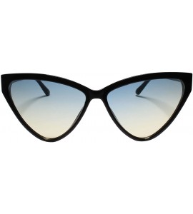 Cat Eye Elegant Exotic Womens Vintage Retro 50s 60s Look Cat Eye Sunglasses - CI199EQZUHT $25.54