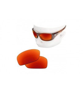 Shield Replacement Lenses Compatible with Oakley Hijinx Sunglass - Fire Non-polarized - C81857HU92D $26.55