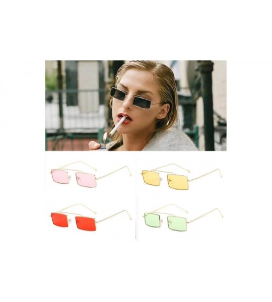 Rimless Sunglasses Polarized Protection REYO Integrated - Pink - C818NW92ZYZ $17.64