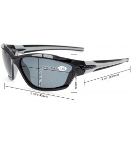 Sport Unbreakable Sunglasses Baseball Softball - White/Grey Lens - CQ12N7X01JK $18.27