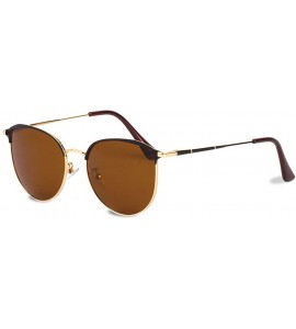 Aviator Men's Sunglasses Metal Frame- Driving Sunglasses HD Polarized Sunglasses - A - CX18SHXZH0U $77.14