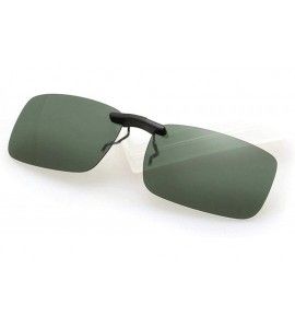 Oval New Unisex Polarized Clip Sunglasses Near-Sighted Driving Night Vision Lens Anti-UVA Anti-UVB Cycling Riding - C5198AHLA...