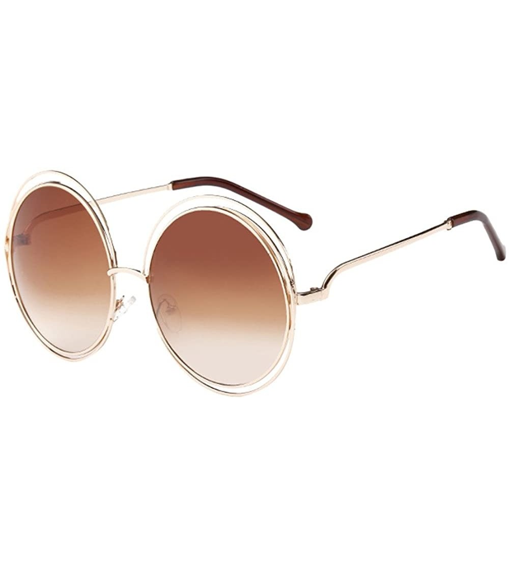 Square Small Round Polarized Sunglasses Mirrored Lens Unisex Glasses for Men Women John Lennon Style - Multicolor-d - C2193TC...