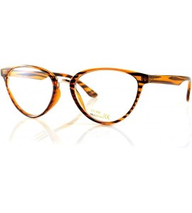 Cat Eye Sexy Women's Metal Bridge Clear Lens Foxy Cat-Eye Eyeglasses A145 - (Clear) Tortoise - CV18CGQM0UO $20.81