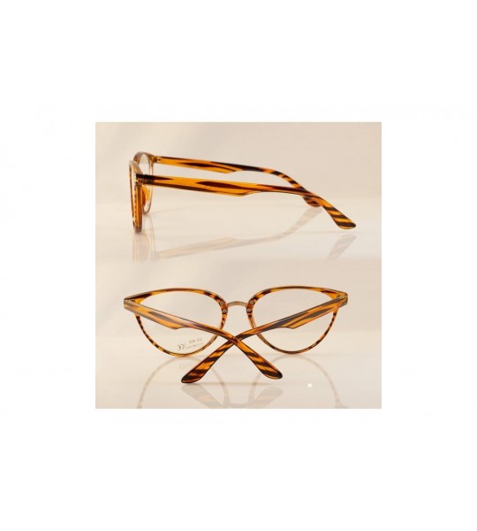 Cat Eye Sexy Women's Metal Bridge Clear Lens Foxy Cat-Eye Eyeglasses A145 - (Clear) Tortoise - CV18CGQM0UO $20.81