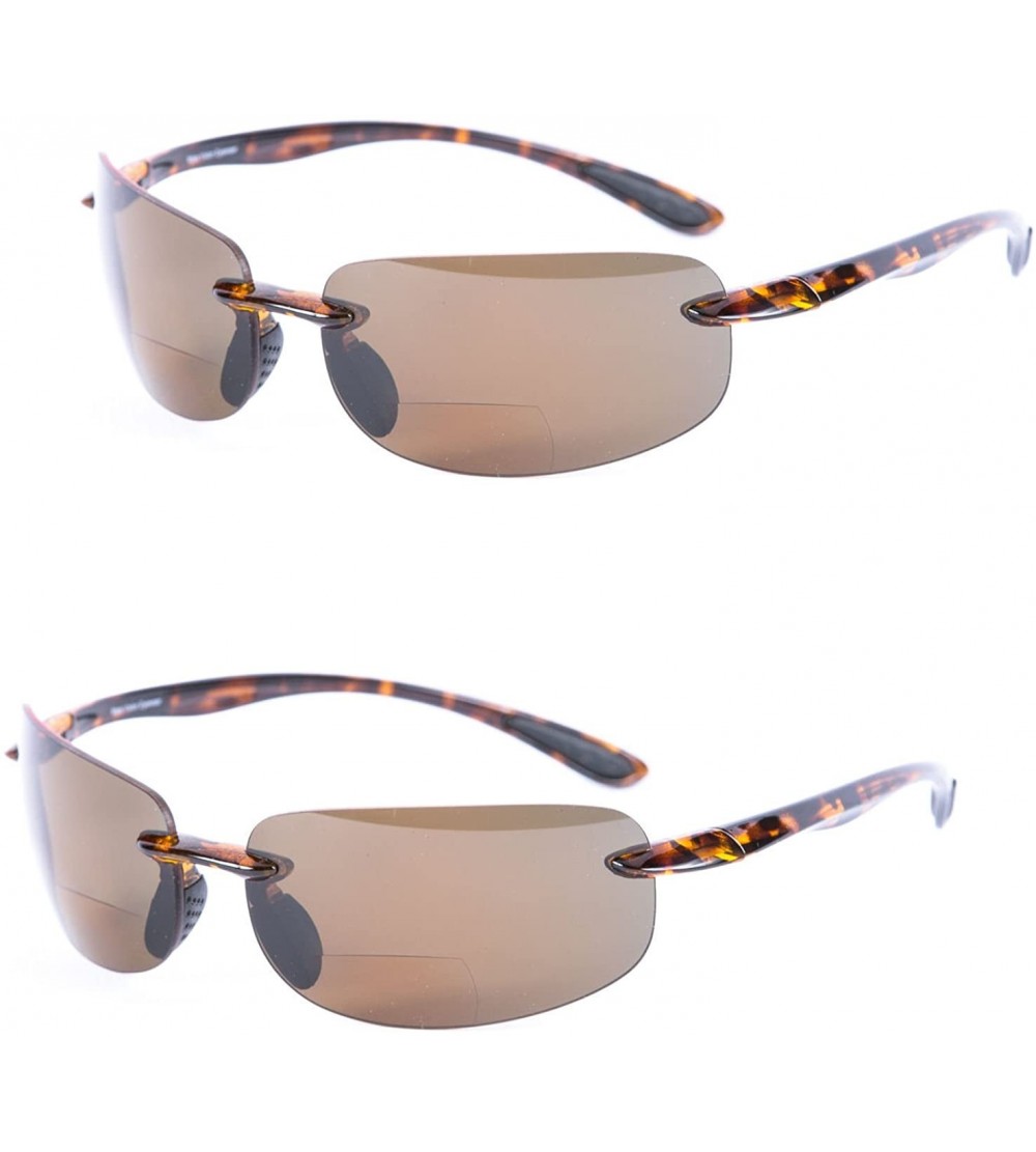 Sport Lovin Sport Polarized Bifocal Sunglasses - Polarized - Tortoise/Tortoise - CG12MSG06IV $82.77
