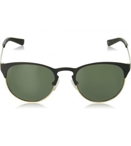 Sport Exeter Round Sunglasses - Matte Black Over Gold - CA18Q34YX94 $78.69