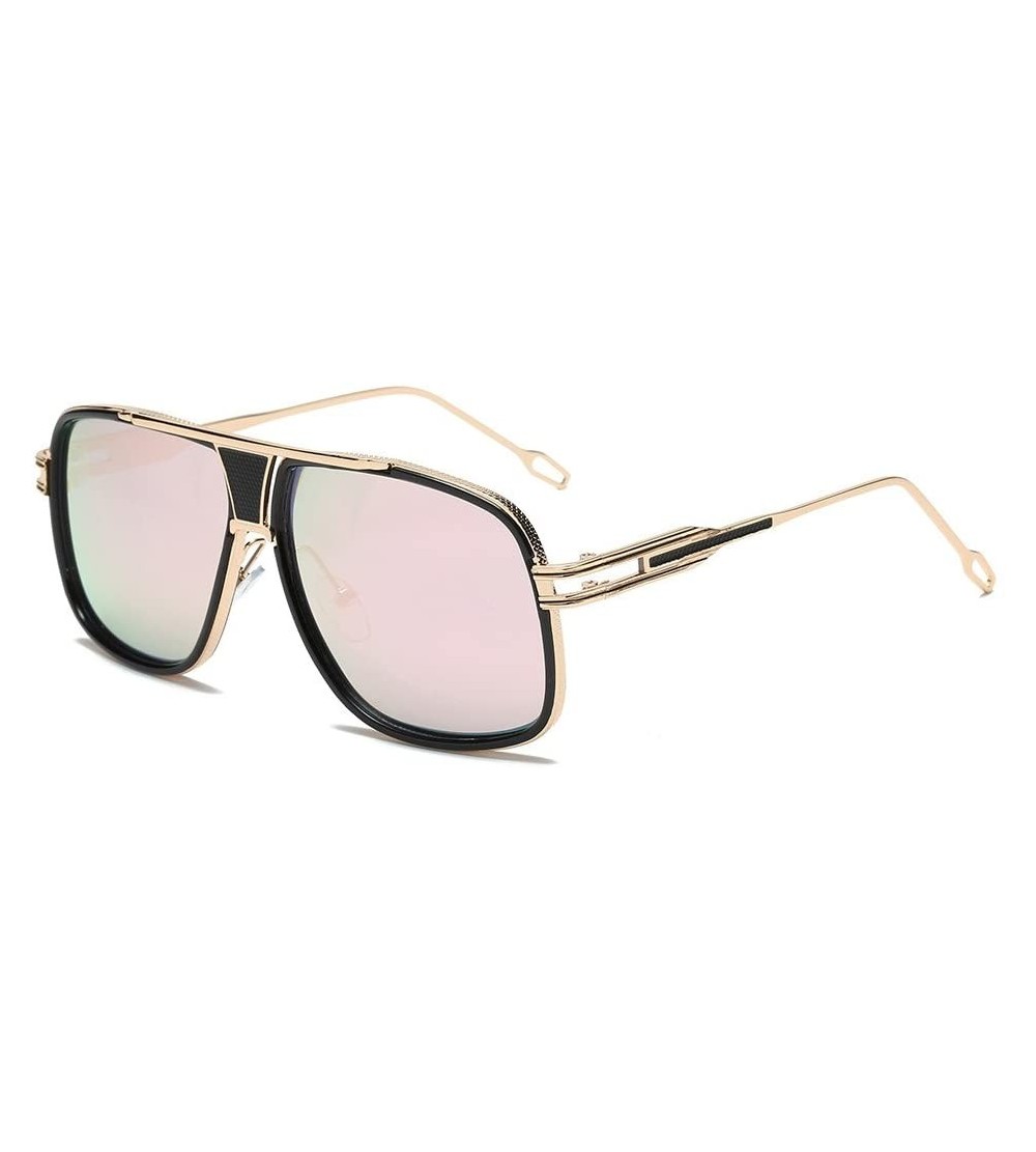 Goggle Sunglasses Quadrate Eyeglasses Polarized - E - CM18W69IX9H $17.62