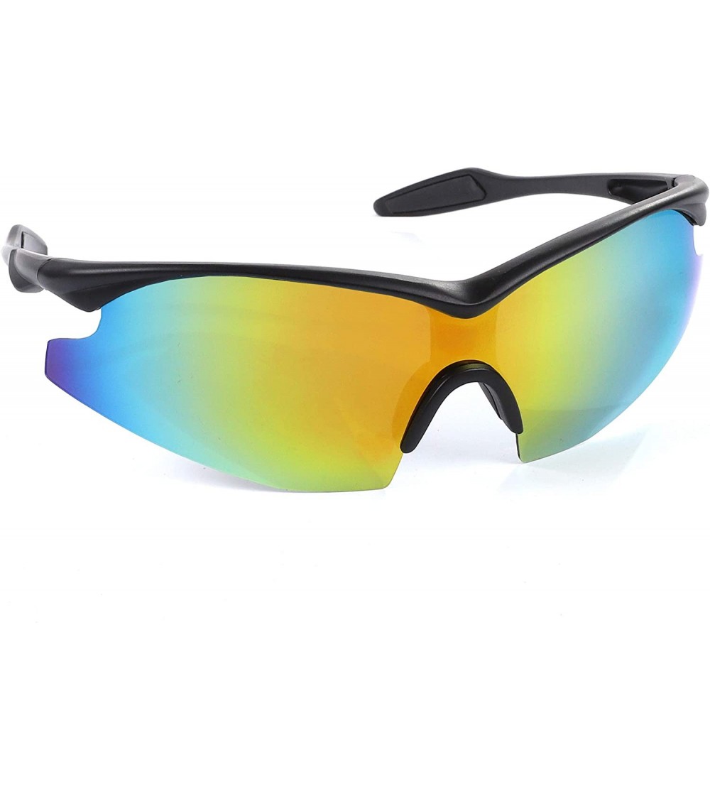 Wrap TACGLASSES One-Size-Fits-All Polarized Sports Sunglasses for Men/Women- Unisex- Military Eyewear As Seen On TV - C318GX7...
