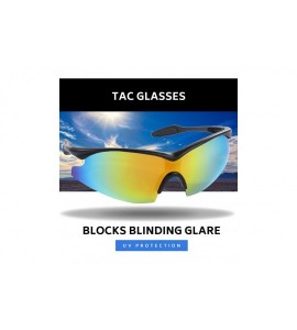 Wrap TACGLASSES One-Size-Fits-All Polarized Sports Sunglasses for Men/Women- Unisex- Military Eyewear As Seen On TV - C318GX7...