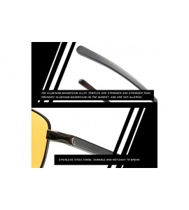 Goggle Softening Polarized High Definition Lens Suitable - Yellow - CQ18XSLHQGO $26.60