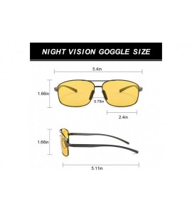 Goggle Softening Polarized High Definition Lens Suitable - Yellow - CQ18XSLHQGO $26.60