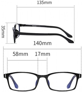 Rectangular Unisex Glasses Myopia Glasses Nearsighted Shortsighted Myopia Glasses - Leopard Print - CI19786M9IZ $40.06