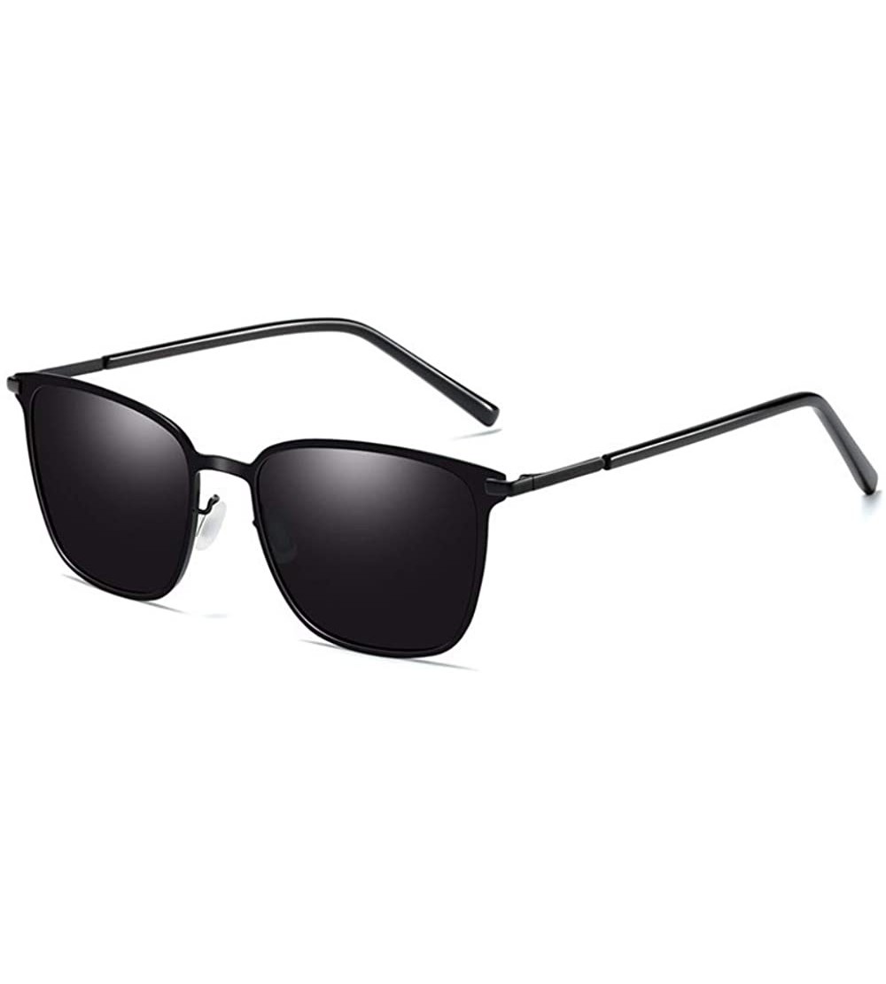 Aviator Polarizing sunglasses for men - D - CF18QCA7IHX $57.57