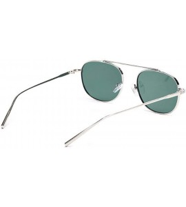 Aviator 2019 new sunglasses ladies retro trend sunglasses metal frame sunglasses - B - CK18S6H2NXT $76.35