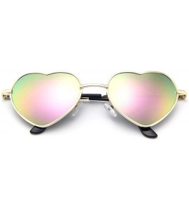 Cat Eye Love Heart Shaped Sunglasses Women Luxury Cat Eye Sun Glasses Sexy Sweet Candy Mirror Lens Eyewear UV400 - C7197Y6AIK...