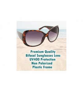 Oversized Jackie O Bifocal Reading Sunglasses Readers for Women [Tortoise - 2.50] - Tortoise - CQ11NX8G9WV $35.22