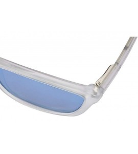 Sport Model - Men & Women Sunglasses - Model Crystal Light Blue - Nylon Hd Blue - CN18QWXLG7W $93.68