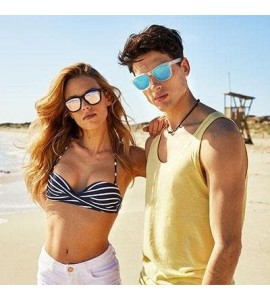 Sport Model - Men & Women Sunglasses - Model Crystal Light Blue - Nylon Hd Blue - CN18QWXLG7W $93.68