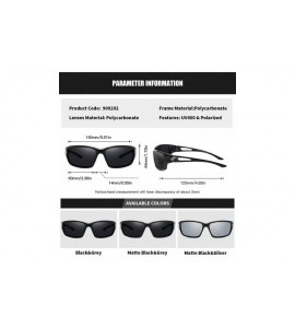 Sport Polarized Sunglasses for Sport Women Driving Fishing UV400 Protection PC Frame Shades For Womens - CX193HZY7SY $27.27