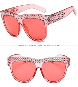 Oversized Sunglasses for Women Men Oversized Sunglasses Diamond Sunglasses Retro Glasses Eyewear Sunglasses for Holiday - G -...