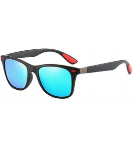 Rimless Square Shade Glasses-Polarized Sunglasses For Men Women-UNBREAKABLE Frame - C - CA1905XYTZC $58.93